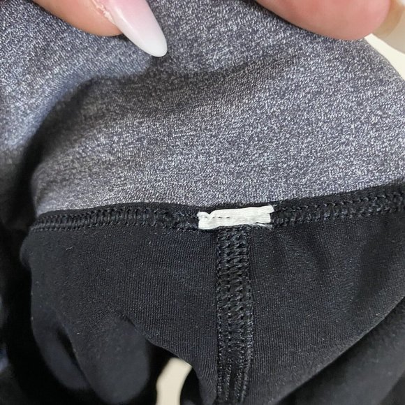 Lululemon black/grey athletic laser speed train short woman’s Size 4 - Picture 8 of 9